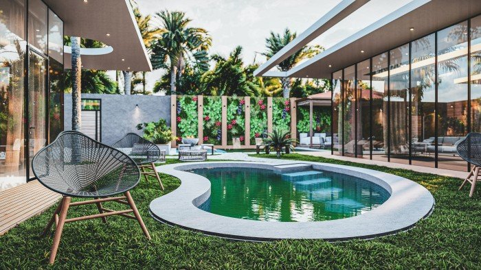 El diseño de jardines y exteriores en 3d es una realidad