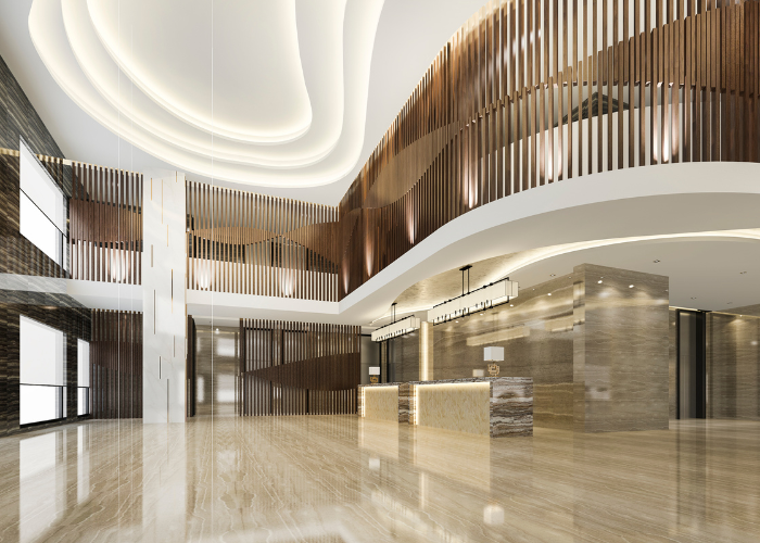 hotel rendering
